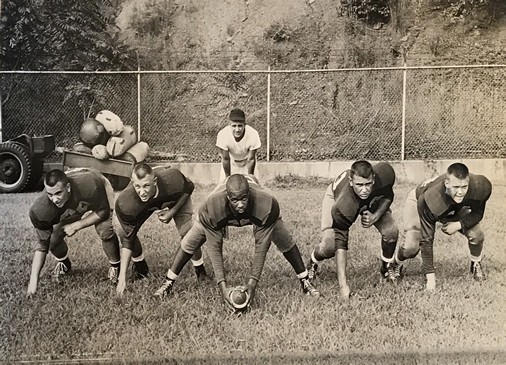 football team yearbook